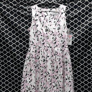 Helene Berman Women"s Long Floral Sun Dress Pink